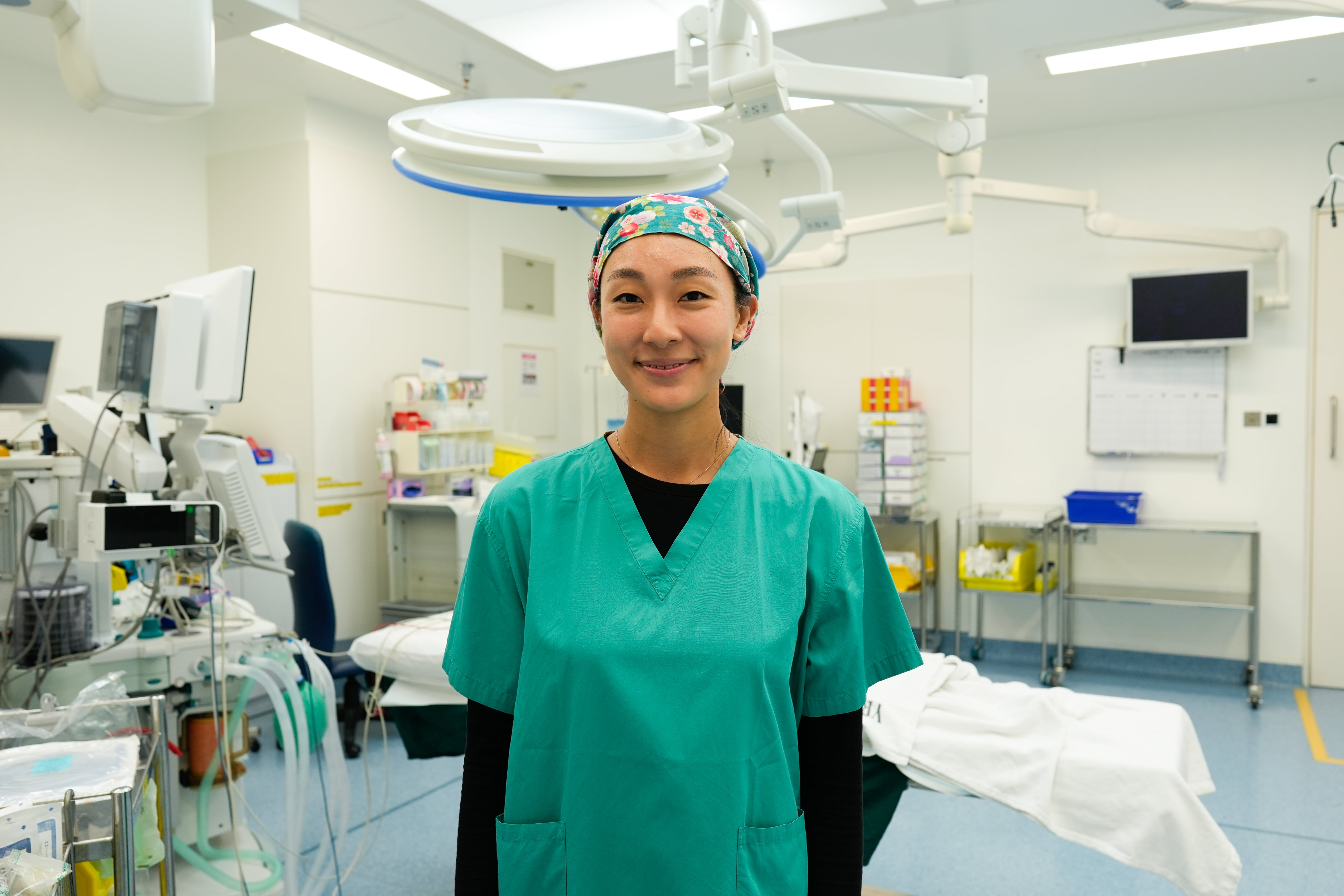 What happens when a patient goes under anaesthesia?